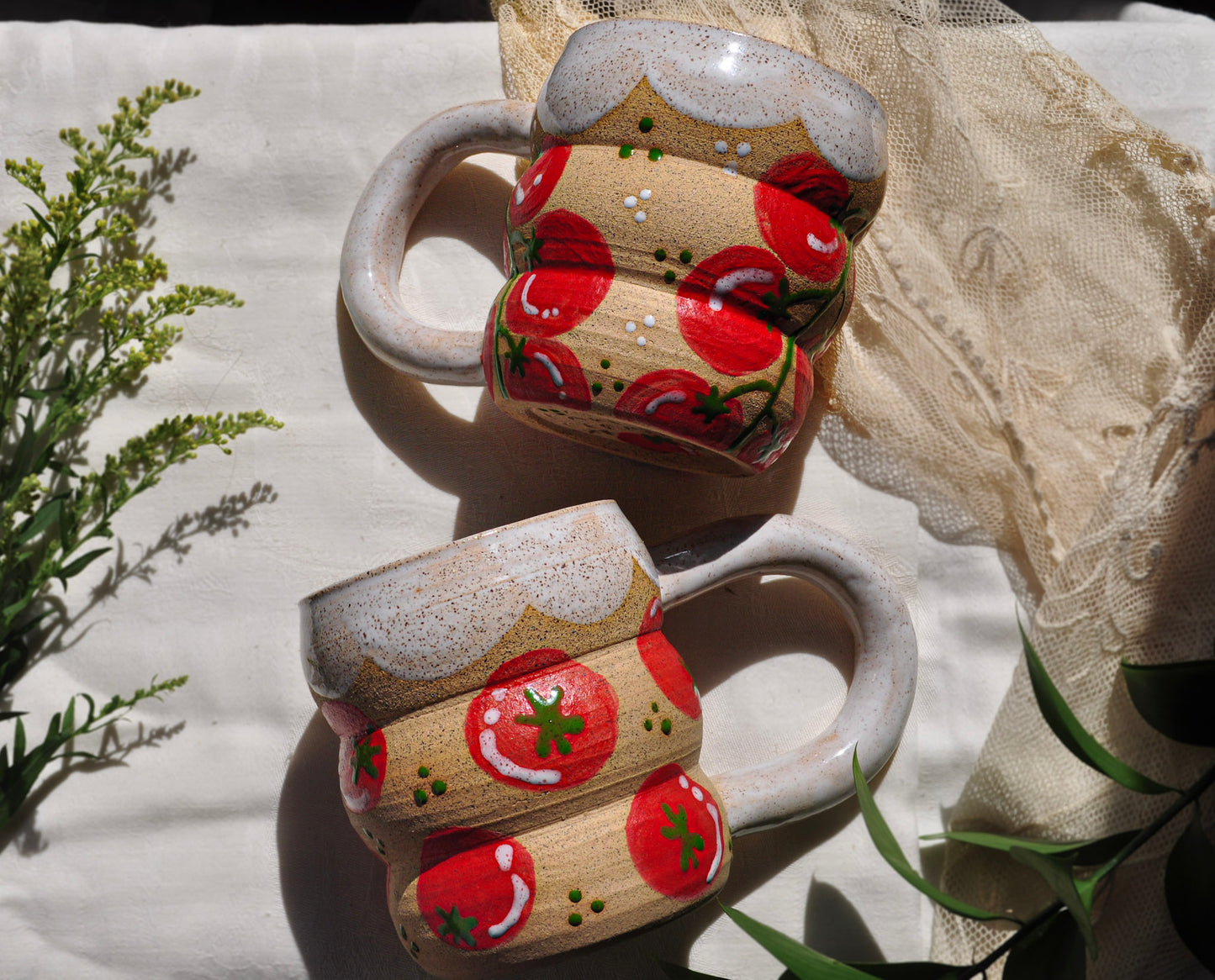 Red Tomatoes Mug