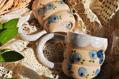 Blueberry bubble mug